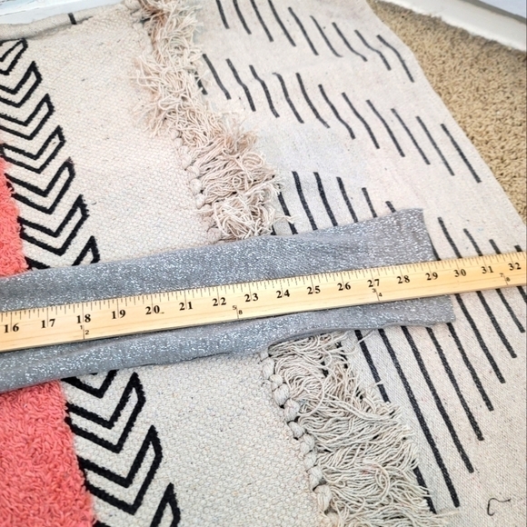 HERO & LEANDER 100% LINEN MOSS SPARKLE LIGHTWEIGHT CARDIGAN, SZ LARGE - Picture 15 of 15